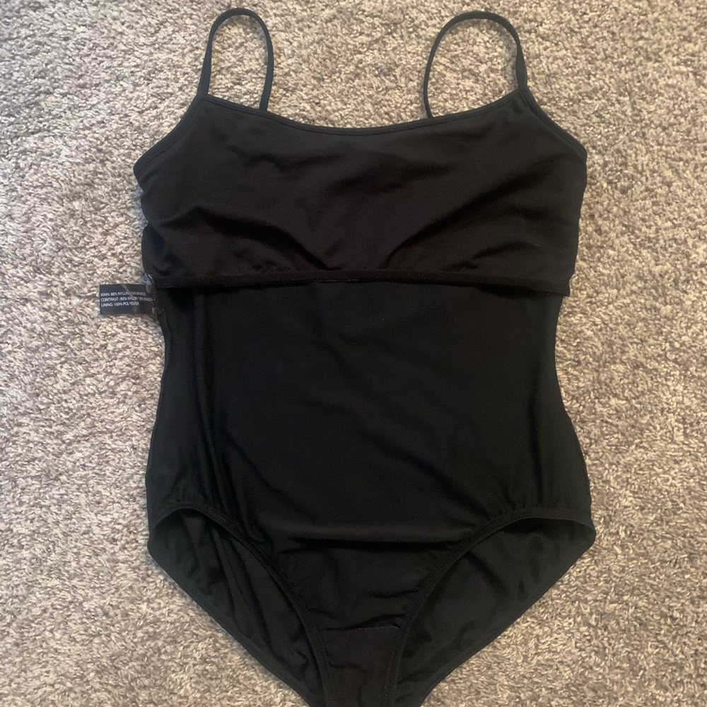 Bloch Adult Large cami leotard with strappy back